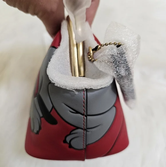 Disney X Coach Kisslock Frame Bag With Pluto - Picture 9 of 13